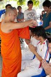 In Thai Theravada Buddhism young men are usually expected to ordain into the monkhood at some point in their life. Ordination into the Buddhist monkhood has never implied a lifetime commitment and most men usually only spend a short time in the temple.<br/><br/>

Entering the monkhood, even for a short time, is believed to bring great merit to the ordained as well as his parents.