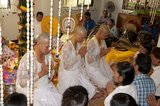 In Thai Theravada Buddhism young men are usually expected to ordain into the monkhood at some point in their life. Ordination into the Buddhist monkhood has never implied a lifetime commitment and most men usually only spend a short time in the temple.<br/><br/>

Entering the monkhood, even for a short time, is believed to bring great merit to the ordained as well as his parents.<br/><br/>

The Sukhwan Nak ceremony is a lay ceremony that precedes the full ordination ceremony. The ceremony is used to protect the monk-to-be from evil spirits as they are felt to be particularly vulnerable after they have had their heads shaved.